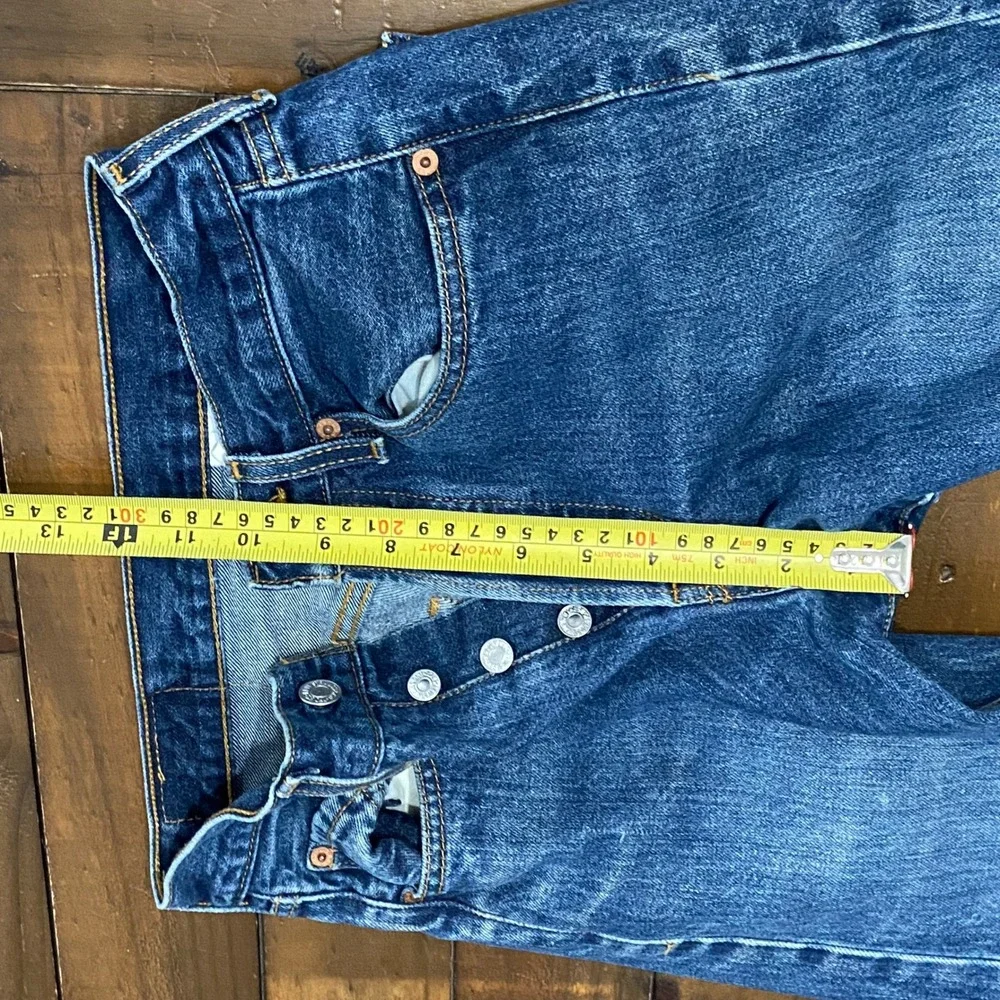 Vintage Levi's 501 XX Jeans W28 L30 Made in Mexico Button Fly 100% Cotton 2006